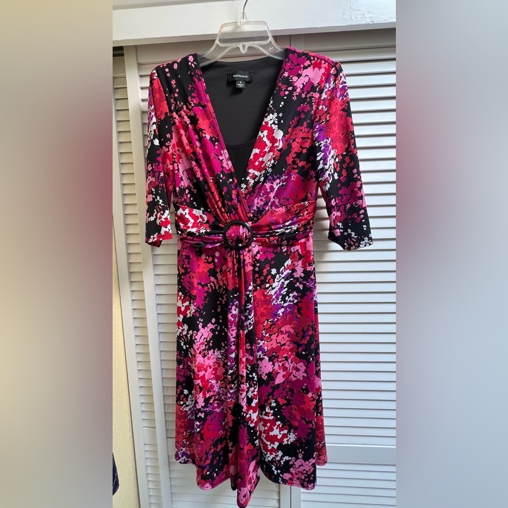 Vintage Y2K R&M Richard’s Floral Dress Sz 8